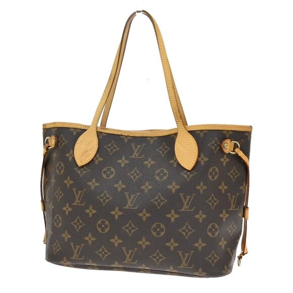 LOUIS VUITTON Neverfull PM Shoulder Tote Bag Monogram Leather BN - Picture 1 of 16